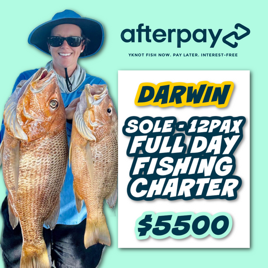 12 PAX SOLE DARWIN FULL DAY CHARTER VOUCHER