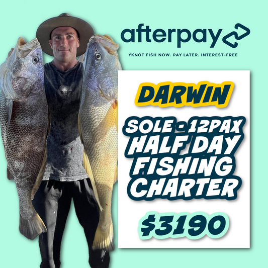 12 PAX SOLE DARWIN HALF DAY CHARTER VOUCHER