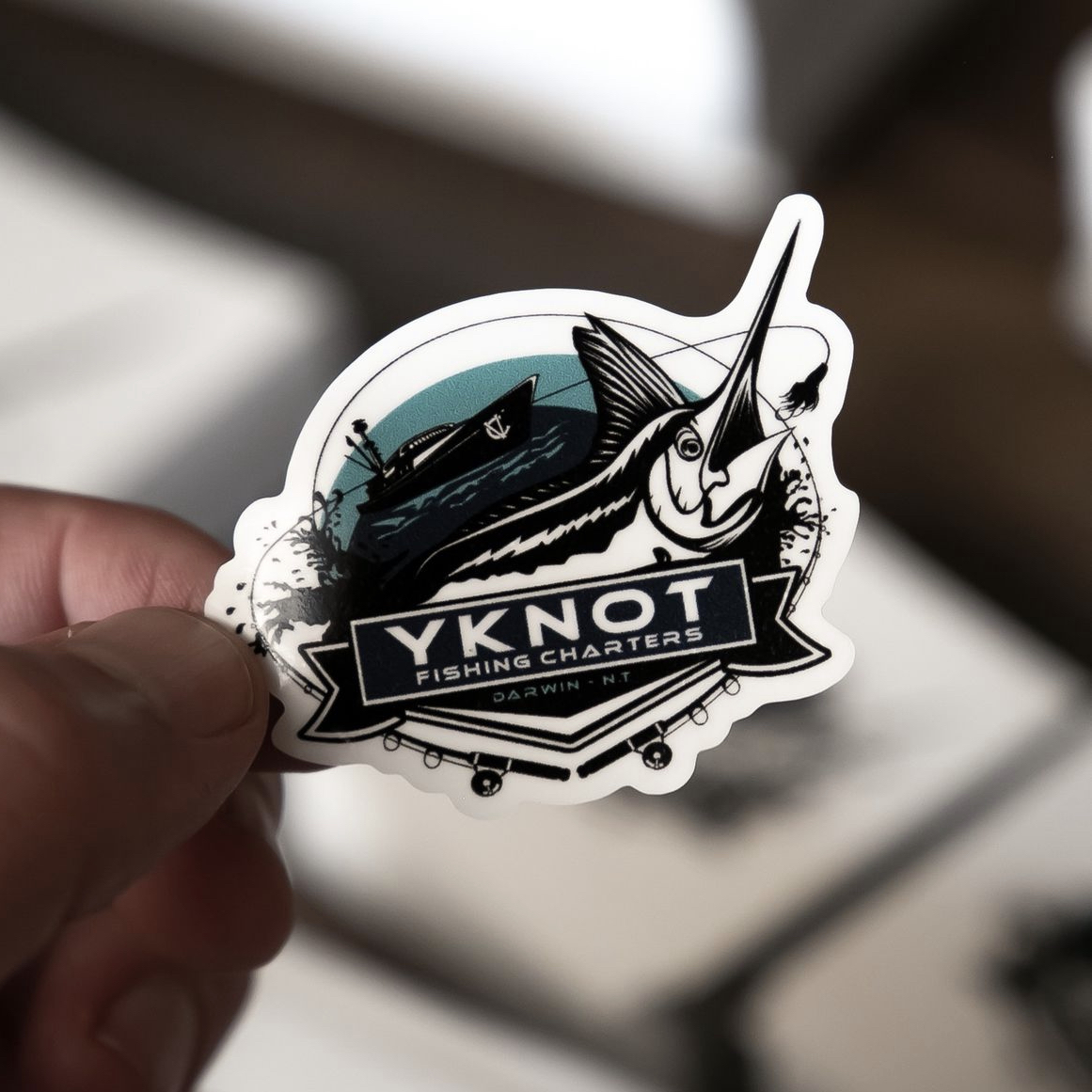 YKNOT STICKER - SMALL