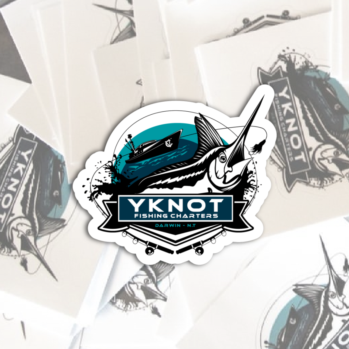 YKNOT STICKER - SMALL