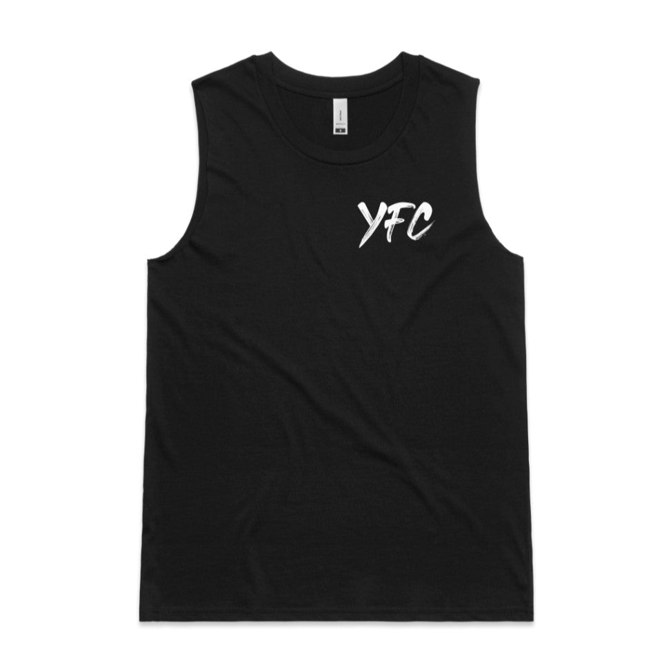 LADIES YEAH THE GIRLS TANK - BLACK